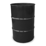 55 gallon and 30 gallon industrial drums. 18 gauge (1.1mm) with drainage bung. OEM replacement for HafcoVac Industrial Vacuums