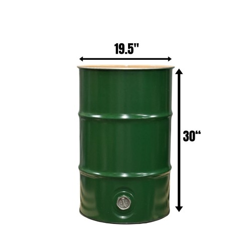 30 Gallon - 18 Gauge (1.1 mm) Drum w/ Bung